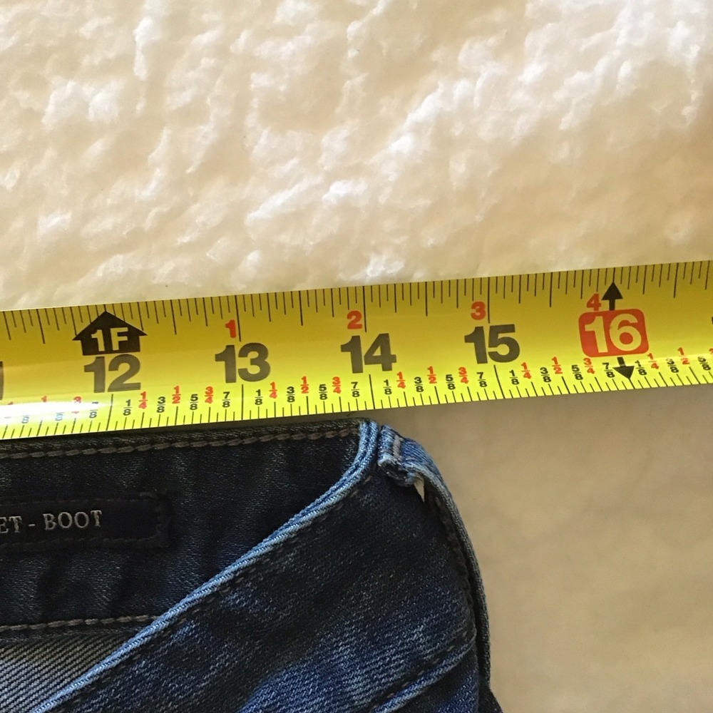 Guess Los Angeles Women's Jeans Size 27 Blue Stretch Starlet Slim Boot Cut - Picture 9 of 16